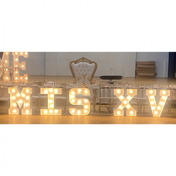 “MISXV” Marquee Table