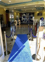 IMG 6184 1713213458 royal blue carpet and silver stanchions